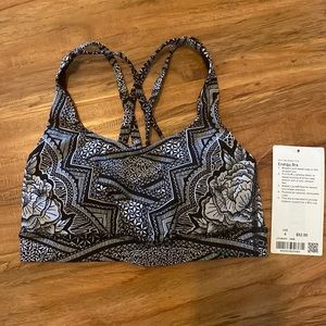 Lululemon tribal energy bra